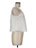 ABound 100% Polyester White Sleeveless Top Size M - photo 4
