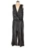 Wit & Wisdom Stripes Black Jumpsuit Size 1X - photo 1