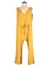 Drew Solid Yellow Jumpsuit Size M - photo 1