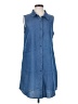 Unbranded 100% Polyester Blue Sleeveless Blouse Size 0L - photo 1