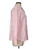Tommy Hilfiger Polka Dots Pink Long Sleeve Blouse Size L - photo 4