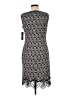 Maia Graphic Gray Casual Dress Size 6 - photo 2