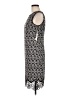 Maia Graphic Gray Casual Dress Size 6 - photo 5