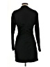 Zara Solid Black Casual Dress Size M - photo 2