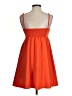 TCEC 100% Polyester Solid Orange Cocktail Dress Size S - photo 2