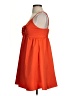 TCEC 100% Polyester Solid Orange Cocktail Dress Size S - photo 5