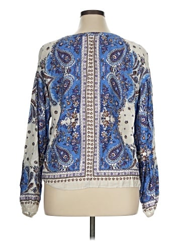 Ann Taylor LOFT Long Sleeve Blouse (view 2)