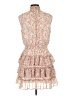 1.State 100% Polyester Paisley Tan Cocktail Dress Size L - photo 2