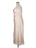 BHLDN 100% Polyester Tropical Tan Cocktail Dress Size 16 - photo 5