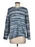 J.Jill 100% Cotton Blue Pullover Sweater Size Med Petite - photo 2