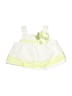 Gymboree White Green Dress Size 6-12 mo - photo 1