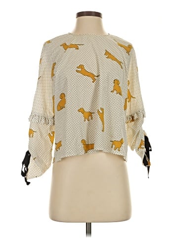 Zara 3/4 Sleeve Blouse (view 1)