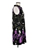 Alfani Graphic Purple Cocktail Dress Size M - photo 4