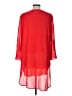 Chico's 100% Polyester Red Casual Dress Size Lg (2) - photo 2