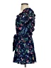 Slate & Willow Floral Blue Casual Dress Size XS - photo 5