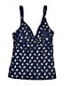 Boden Hearts Blue Swimsuit Top Size 12 - photo 1