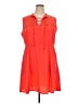Speed Control Orange Casual Dress Size 2X - photo 1