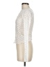 Bershka 100% Polymide Ivory White Long Sleeve Blouse Size M - photo 5