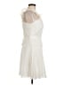 Theia 100% Polyester White Cocktail Dress Size 6 - photo 4