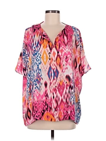 Chico's Short Sleeve Blouse (view 1)