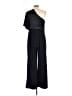 Adrianna Papell 100% Polyester Solid Black Jumpsuit Size 12 - photo 2