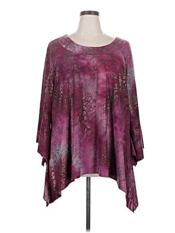 Essentials 3/4 Sleeve Top (view 1)