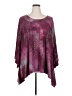 Essentials Purple 3/4 Sleeve Top Size 3X - photo 1