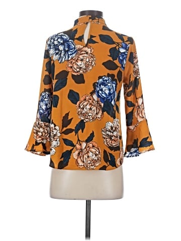 E&M Collection 3/4 Sleeve Blouse (view 2)