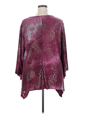 Essentials 3/4 Sleeve Top (view 2)