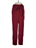 Express Solid Burgundy Casual Pants Size 2 (petite) - photo 1