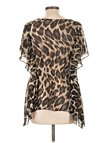 Worthington Short Sleeve Blouse (view 2)