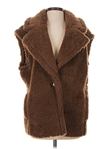 Express Faux Fur Vest (view 1)
