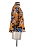 E&M Collection Orange 3/4 Sleeve Blouse Size S - photo 4