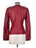 Lafayette 148 New York 100% Leather Red Jacket Size 4 - photo 2