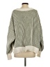 Aerie 100% Polyester Stripes Green Pullover Sweater Size S - photo 2