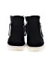Steve Madden 100% Leather Black Sneakers Size 7 1/2 - photo 2