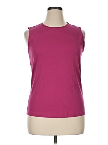 Christopher & Banks Sleeveless T-Shirt (view 1)