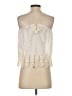 Zara Basic 100% Cotton Ivory Sleeveless Blouse Size S - photo 2