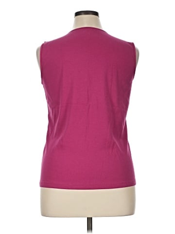 Christopher & Banks Sleeveless T-Shirt (view 2)
