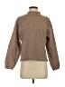 Zara Tweed Brown Turtleneck Sweater Size S - photo 1
