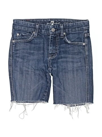 7 For All Mankind Denim Shorts (view 1)