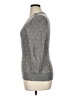 J.Crew Collection 100% Cashmere Hearts Gray Cashmere Pullover Sweater Size XL - photo 5