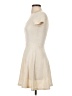 Soprano Solid Ivory Casual Dress Size XS - photo 5