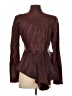 Nanette Lepore Burgundy Blazer Size 4 - photo 2