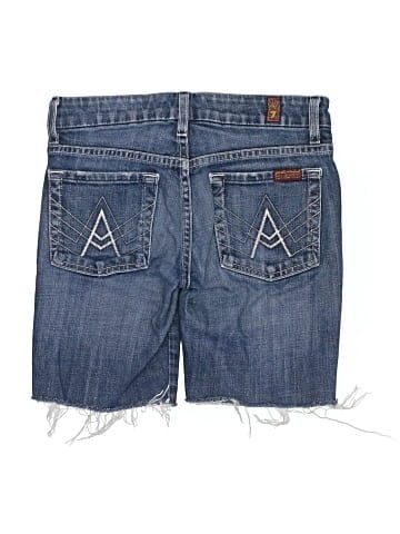 7 For All Mankind Denim Shorts (view 2)
