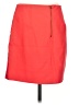 J.Crew 100% Cotton Solid Red Casual Skirt Size 4 - photo 2