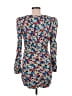 Zara Floral Blue Cocktail Dress Size M - photo 2