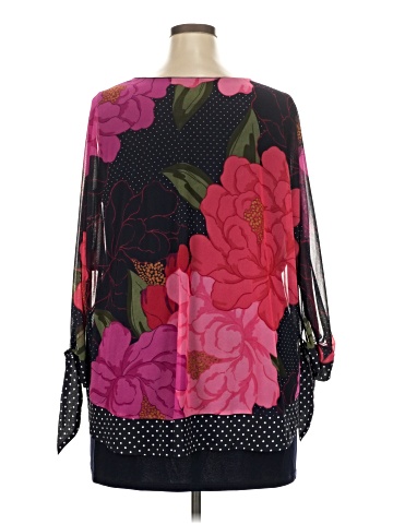 Joseph Ribkoff 3/4 Sleeve Blouse (view 2)
