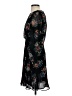Zara Basic Floral Black Cocktail Dress Size S - photo 5