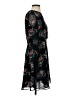 Zara Basic Floral Black Cocktail Dress Size S - photo 4